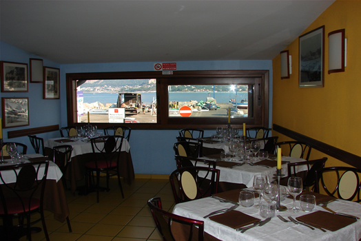 i tavoli del ristorante